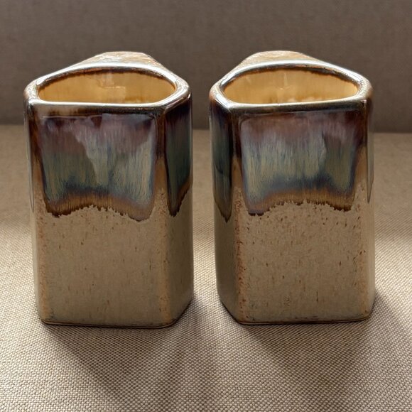 Vintage Rodolfo Padilla Stoneware Mugs Handmade Vintage Set of 2 - Picture 3 of 11